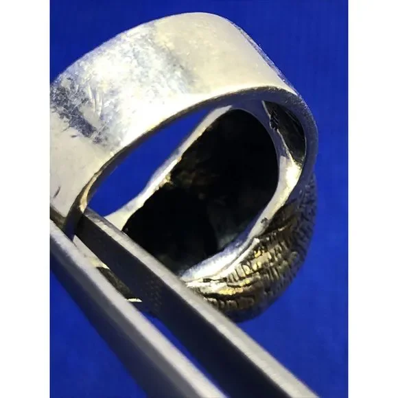 Mignon Faget 925 Sterling Silver Sea Collection Moon Snail Statement Ring - Picture 9 of 12